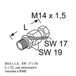    M14x1,5 / 