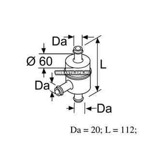 ��������� Da = 20; L = 112;